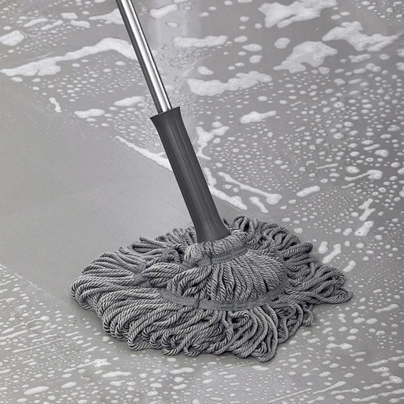 Samoždímací kulatý mop s&nbsp;třásněmi - Dárky