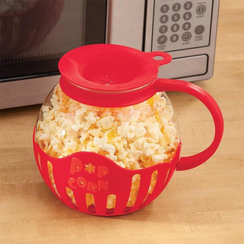 Skleněná nádoba na přípravu popcornu Skleněná nádoba na přípravu popcornu - Dárky