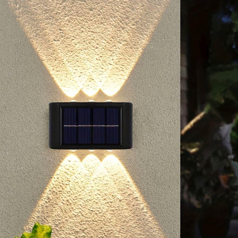 Solární LED nástěnné světlo - Dárky