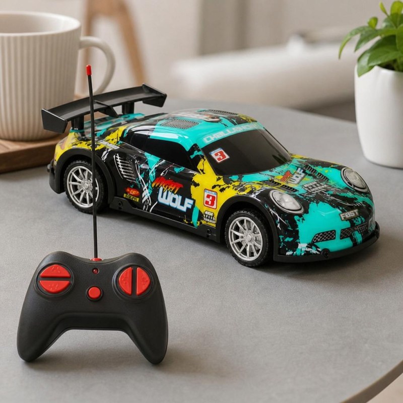 Svítící RC driftovací autíčko na ovládání - Dárky