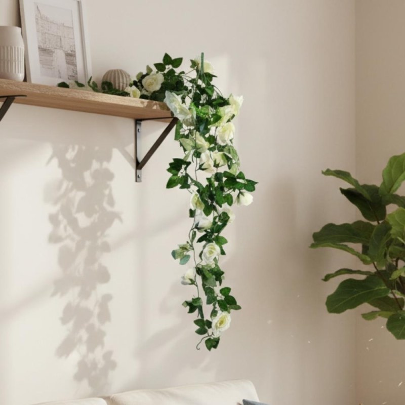 Umělá převislá květina 90 cm - bílá - Dárky