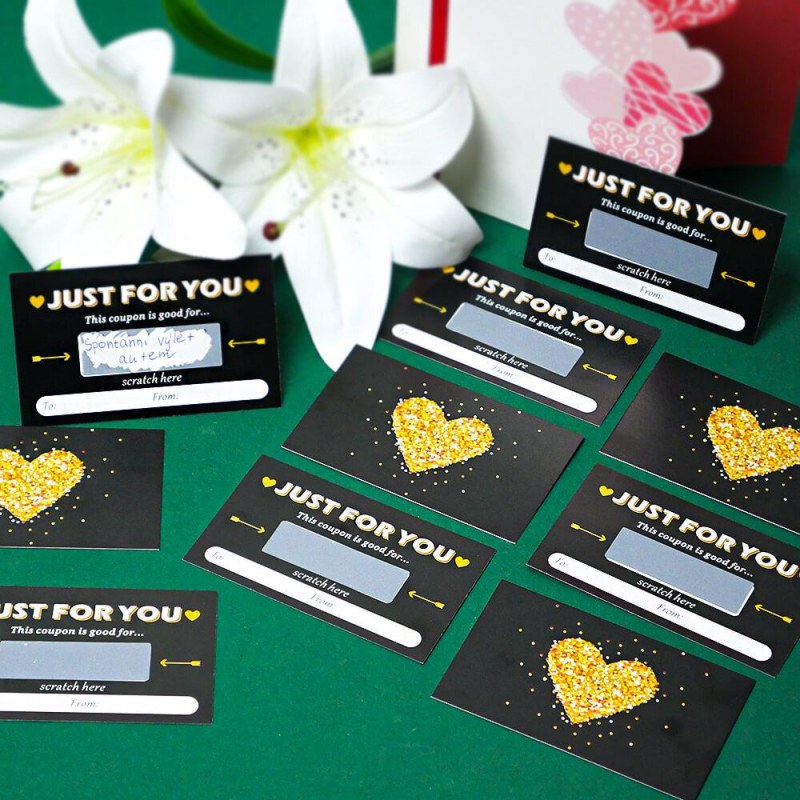 Vlastní stírací losy na míru 10 ks - Dárky