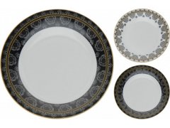 Porcelánový talíř se vzorem velký - 27 cm