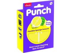 Vileda PUNCH houbička /efektně a&nbsp;šetrně /Citron