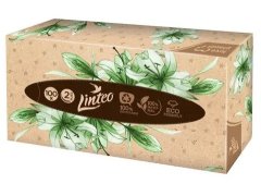 papírové kosmetické kapesníky 2vr.BOX Linteo 100ks