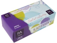 papírové kosmetické kapesníčky 2v. 200ks