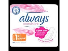 Always Ultra Sensitive Normal Plus 10ks