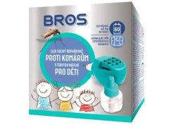BROS- elektrický odpař. proti komárům s&nbsp;tekutou náplní -dětský