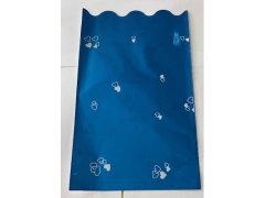 Celofánový sáček 20x33cm 50ks/bal modrý s&nbsp;potiskem