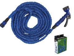 Hadice zahradní flexi5-15m 1/2"-3/4" modrá