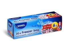 Sáčky mikrotenové 28x45 zamraz 6l 20ks 68866