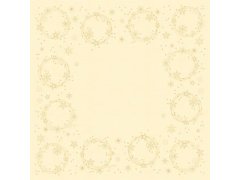 Ubrus 84x84 Star Shine Cream neomyvateln