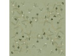 Ubrousky 40x40 Dsoft Noel Pistachio 60ks