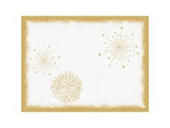 Prostírka Dcel 30x40cm Sparkly White 100ks