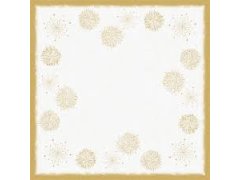 Ubrus 84x84 Dcel Sparkly White
