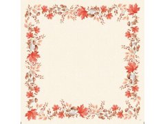 Ubrus 84x84 Dsilk Woodland omyvatelný