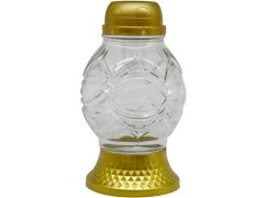 Hřbitovní svíčka LED 22cm MADONA zlatá /stříbrná