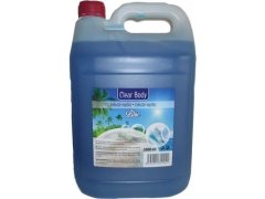 tekuté mýdlo Clear Body 5l modré
