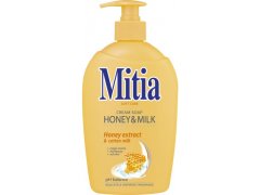 Mitia 500ml tekuté mýdlo Honey a Milk pumpi