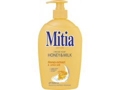 Mitia 500ml tekuté mýdlo Honey a Milk pumpi