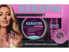 Kazeta Keratin Women /šampon+balzam+mask