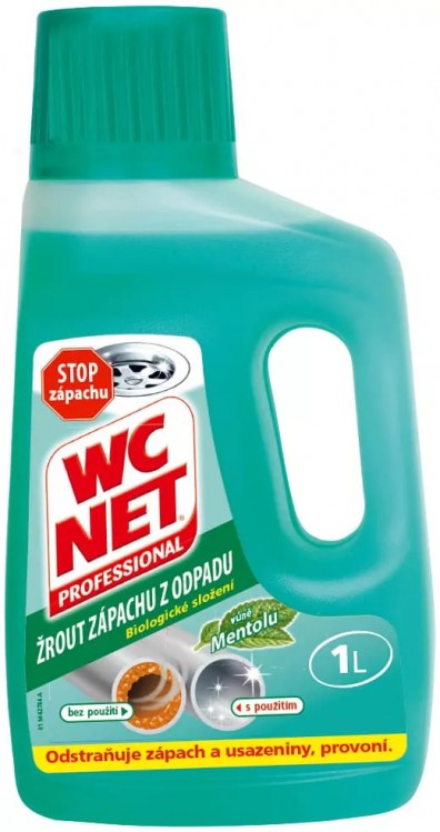 WC NET žrout zápachu 1l - Čistící a mycí prostředky Dezinfekční prostředky Odpady a plísně