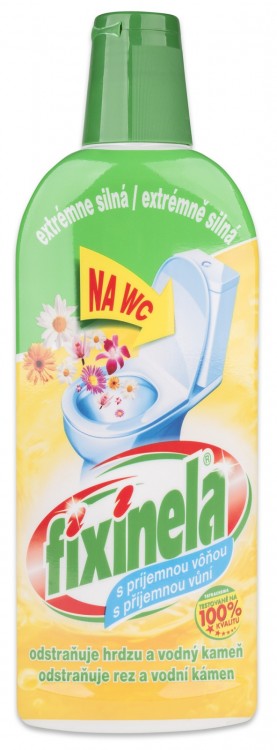 Fixinela s vůní 500ml/zeleno-žlutá/ - Drogerie Koupelna a WC Rez a vodní kámen