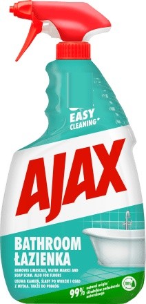 Ajax koupelny 750ml rozprašovač 99,9%bakter - Drogerie Koupelna a WC Rez a vodní kámen