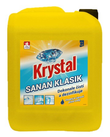 Krystal sanan Klasik 5l /i dezinfekce vody - Čistící a mycí prostředky Dezinfekční prostředky Odpady a plísně