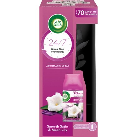 AirWick Freshmatic komplet 250ml Moon Lily - Drogerie Osvěžovače a&nbsp;svíčky Bateriové