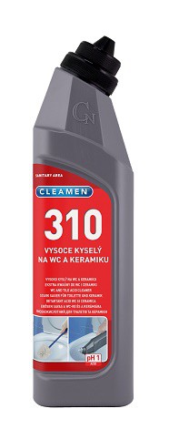 Cleamen 310 gelový čis WC 750ml - Nezařazené