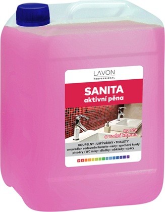 Lavon sanita P4 aktivní pěna na rez a vodn kámen 5l