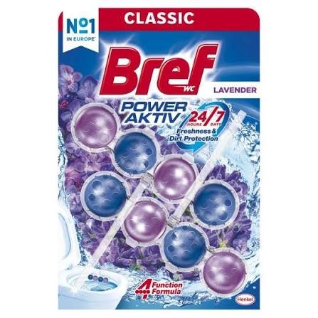 Bref Power Aktiv Lavender Field 2x50g kuličky - Drogerie Koupelna a&nbsp;WC Vonné závěsky