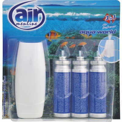 Air Menline TRIO NN Aqua world - Osvěžovač vzduchu Spreje a pumpičky