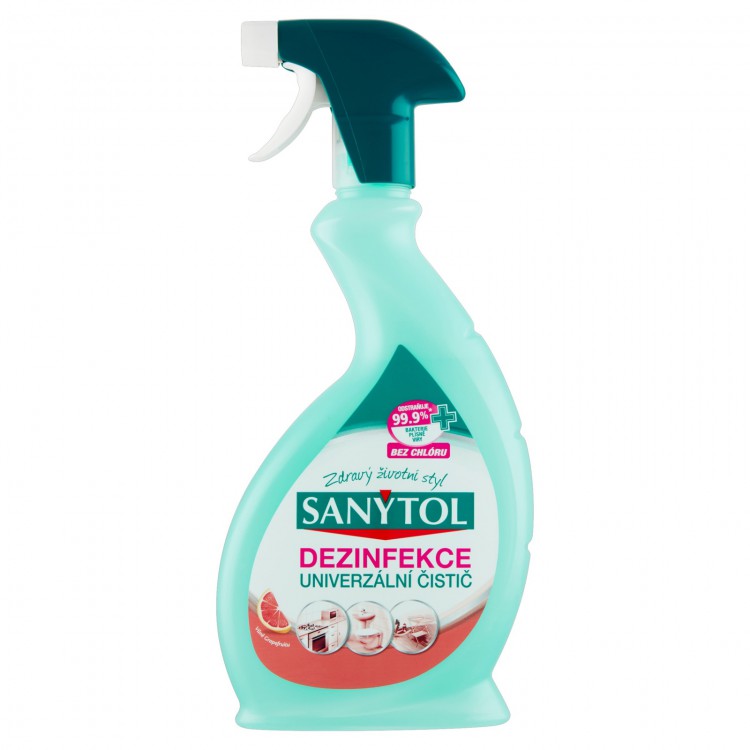 Sanytol dezinfekce UNI 500ml grep - Čistící a mycí prostředky Dezinfekční prostředky Dezinfekční přípravky