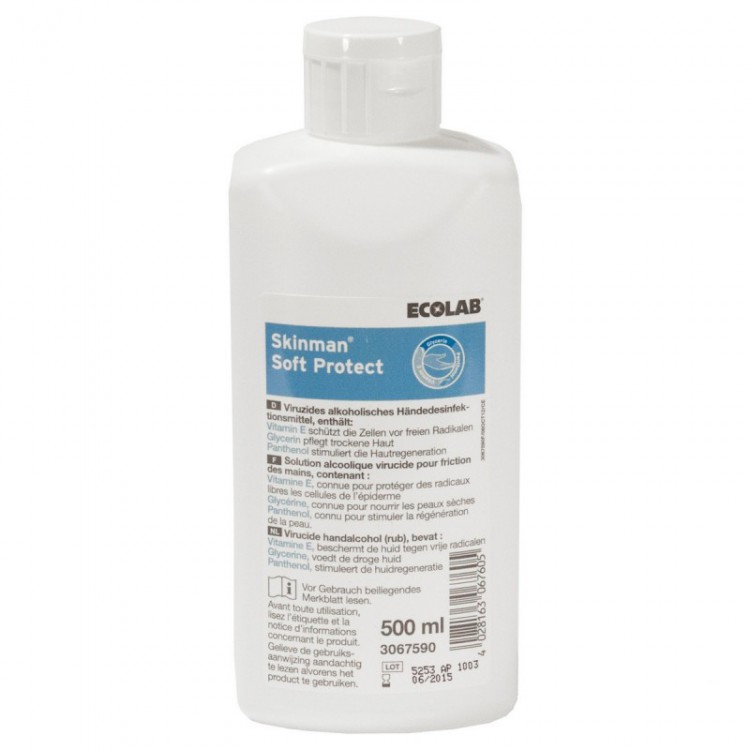 Skinman soft Protect 500ml - Čistící a mycí prostředky Dezinfekční prostředky Dezinfekční přípravky