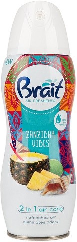 Brait suchý osvěžovač vzd. 300ml Zanzibar Vibes - Drogerie Osvěžovače a svíčky Mechanické