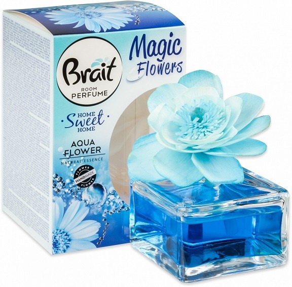 Brait Magic Osvěžovač 75ml Aqua flower - Drogerie Osvěžovače a svíčky Difuzéry, gelové, dekorativní