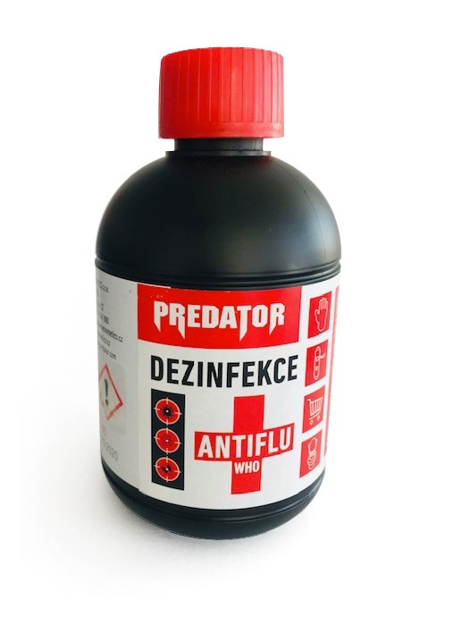 Predator antiflu dezinfekce 300ml virucid ruce - Čistící a mycí prostředky Dezinfekční prostředky Dezinfekční přípravky