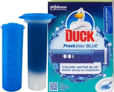 WC Duck Fresh Discs 36ml Marine - Drogerie Koupelna a WC Vonné závěsky