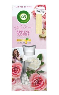 Airwick Diffuser Vonné tyčinky 25 ml Spring roses - Drogerie Osvěžovače a svíčky Difuzéry, gelové, dekorativní