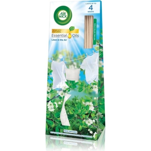 AirWick Diffuser 30ml Prádlo ve vánku - Drogerie Osvěžovače a svíčky Difuzéry, gelové, dekorativní