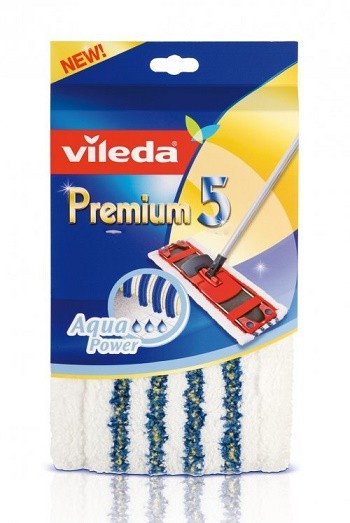 Vileda Premium 5 Aqua Power mop náhrada XL - Úklidové a ochranné pomůcky Mopy náhrady