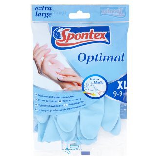 gumové rukavice velektrický XL Spontex Optimal - Úklidové a ochranné pomůcky Rukavice, zástěry a čepice