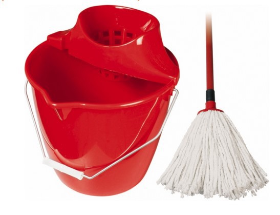 Úklidová souprava -kbel,ždím,mop-pro.č 4299902 - Úklidové a ochranné pomůcky Mopy a jejich příslušenství