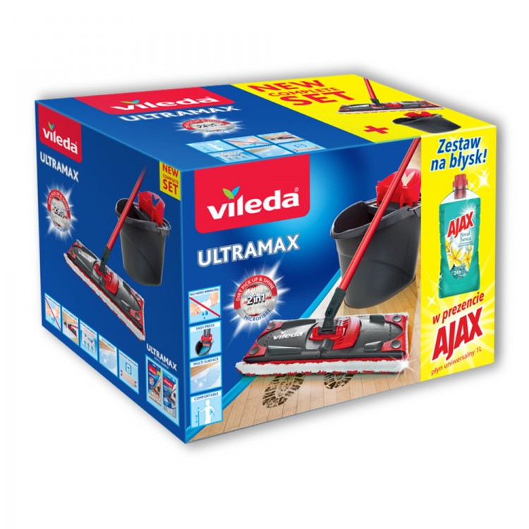 Ultramax Setbox Vileda 4K1031 - Úklidové a ochranné pomůcky Mopy a jejich příslušenství