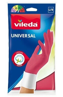 gumové rukavice Universal Vileda L 166566 - Úklidové a ochranné pomůcky Rukavice gumové - úklidové