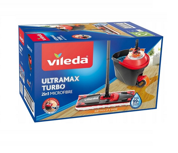 Vileda Ultramax TURBO /plochý rotační - Úklidové a ochranné pomůcky Mopy sety