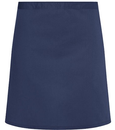 Zástěra do pasu 90x75cm/100% bavlna tmavě modrá