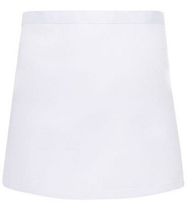 Zástěra do pasu 90x75cm/100% bavlna bílá